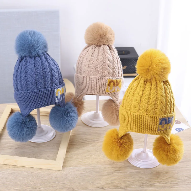 Winter Children Hemp Pattern Knitted Cap New Earmuffs Jacquard OK MAO Qiu Wool Hat Pupils To Keep Warm
Winter Children Hemp Pattern Knitted Cap New Earmuffs Jacquard OK MAO Qiu Wool Hat Pupils To Keep Warm