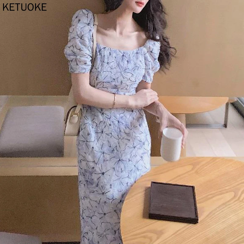 Women Floral Print Midi Dress Korean Short Sleeve Elegant Floral Long Dress Embroidery Female Office Ladies 2021 Autumn Dresses
Women Floral Print Midi Dress Korean Short Sleeve Elegant Floral Long Dress Embroidery Female Office Ladies 2021 Autumn Dresses