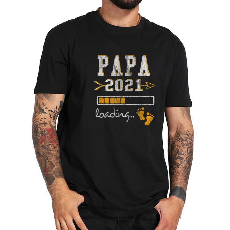Man Gift Dad Loading 2021 Future Dad T Shirt Pure Cotton High Quality Cloth Soft Graphic Print Tee Tops Homme
Man Gift Dad Loading 2021 Future Dad T Shirt Pure Cotton High Quality Cloth Soft Graphic Print Tee Tops Homme