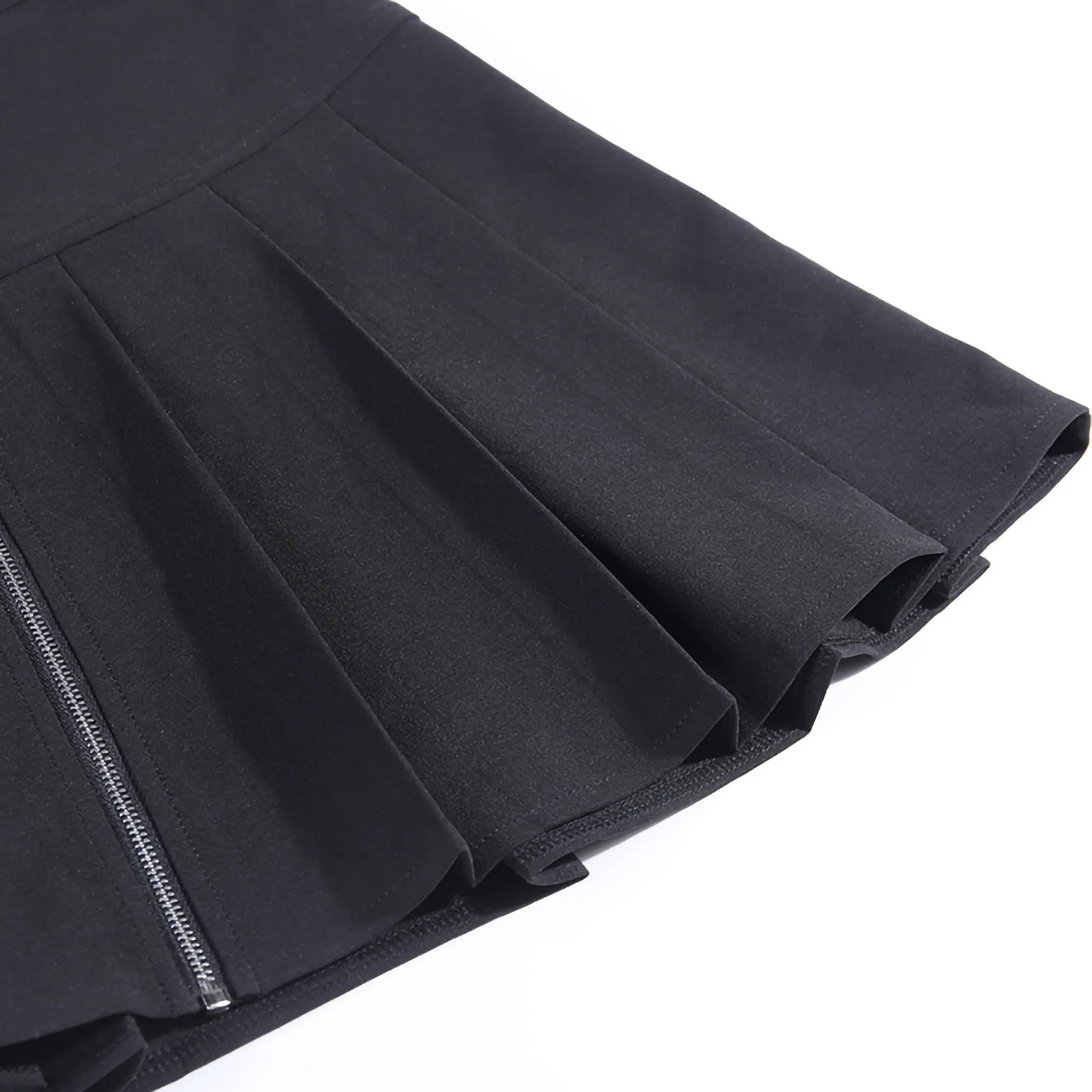 Women's Sexy Skirt Metal Zipper With High Waist And Thin Pleated Skirt 2020 New Summer College Pleated Dress
Women's Sexy Skirt Metal Zipper With High Waist And Thin Pleated Skirt 2020 New Summer College Pleated Dress