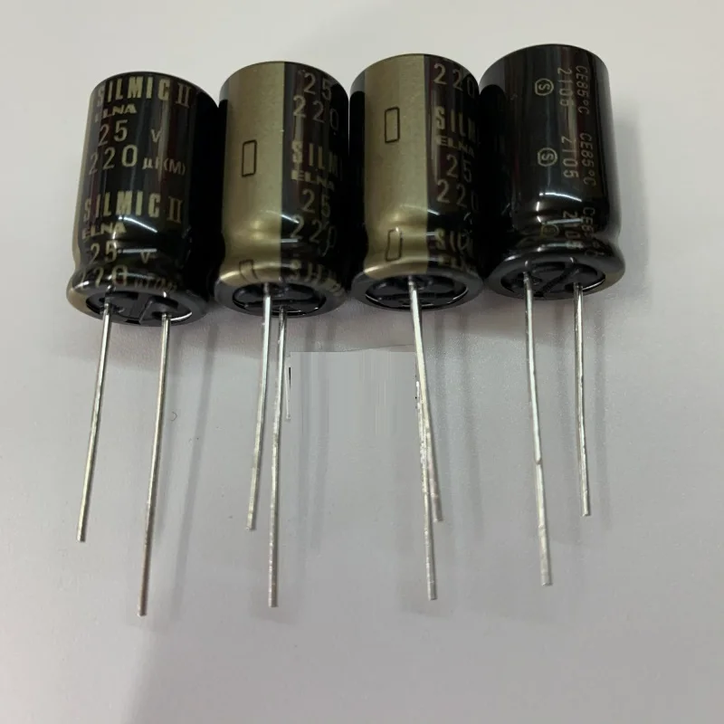 10 Piece Original Brand New ELNA 220uF25V Wire Film Audio Capacitor Copper Pin 12.5mm*20mm
10 Piece Original Brand New ELNA 220uF25V Wire Film Audio Capacitor Copper Pin 12.5mm*20mm