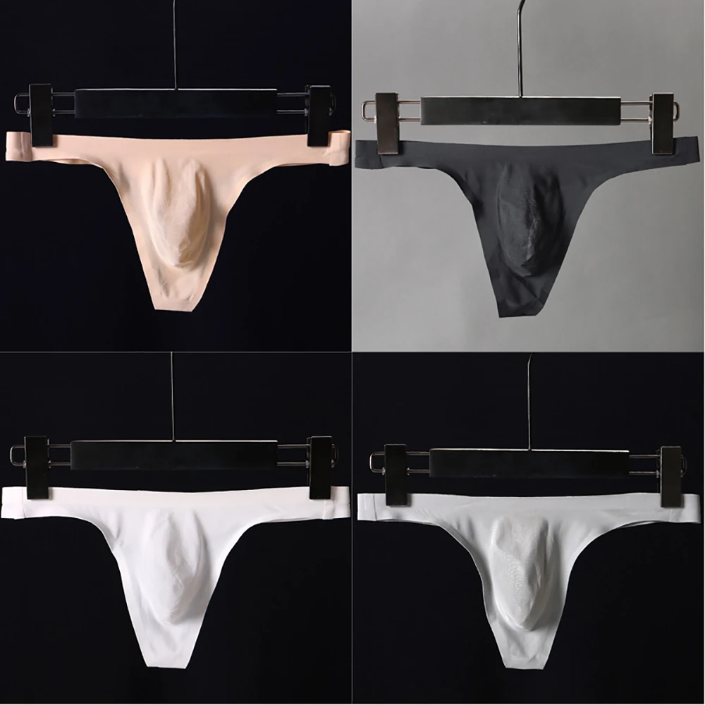 Men Underwear Sexy Low Rise Stretchy Briefs Breathable Thong T-Back Male Underpants Seamless Solid Comfortable Panties Intimates
Men Underwear Sexy Low Rise Stretchy Briefs Breathable Thong T-Back Male Underpants Seamless Solid Comfortable Panties Intimates