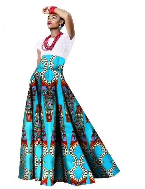 2021 African women print Cotton wax long African fashion style design high quality temperament African 
2021 African women print Cotton wax long African fashion style design high quality temperament African