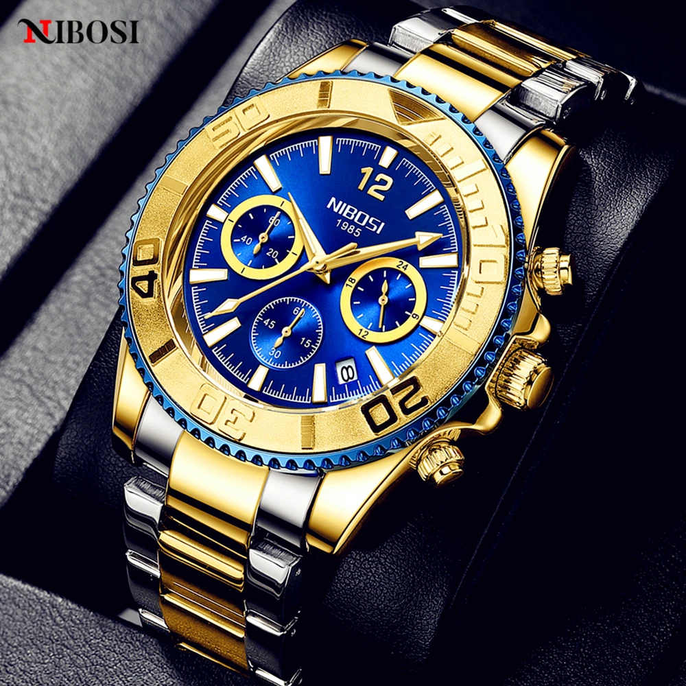 2022 Luxury NIBOSI Watch for Men Top Brand New Sport Men's Watches Waterproof Chronograph Genuine Men's Watch Relogio Masculino
2022 Luxury NIBOSI Watch for Men Top Brand New Sport Men's Watches Waterproof Chronograph Genuine Men's Watch Relogio Masculino