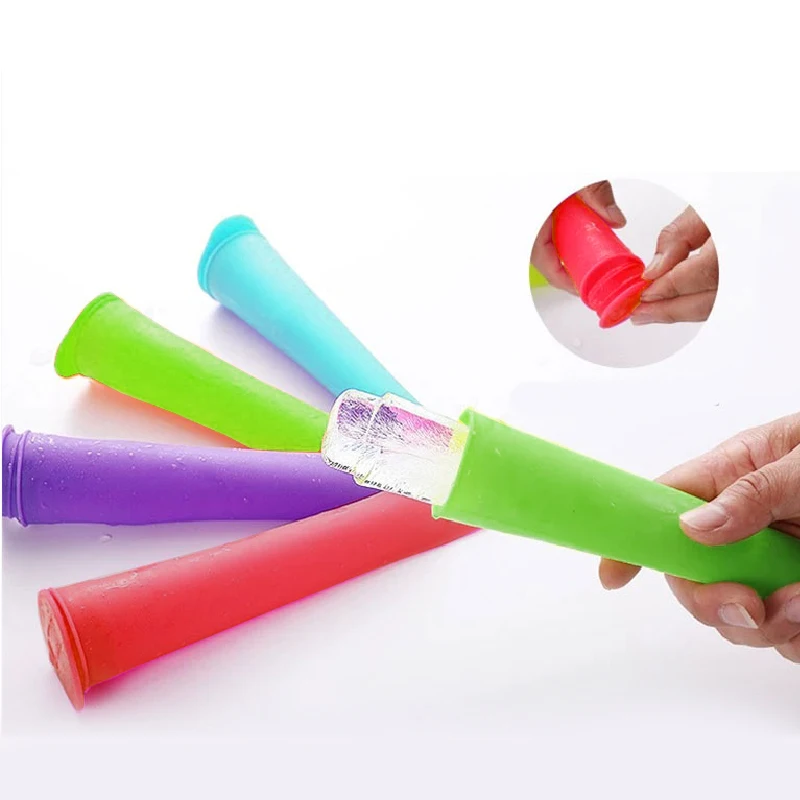 Fashion Popsicle Mould Ice Cream Mold Silica Gel Handheld With Cover DIY Convenient Creative Home Kitchen Accessories Supply
Fashion Popsicle Mould Ice Cream Mold Silica Gel Handheld With Cover DIY Convenient Creative Home Kitchen Accessories Supply