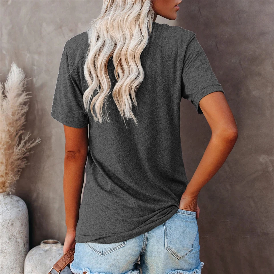 2021 New T-shirts Women Vogue Vintage Tshirts Cotton Women O Neck letter printing Short Sleeve Best Friends Lady Girl Funny
2021 New T-shirts Women Vogue Vintage Tshirts Cotton Women O Neck letter printing Short Sleeve Best Friends Lady Girl Funny