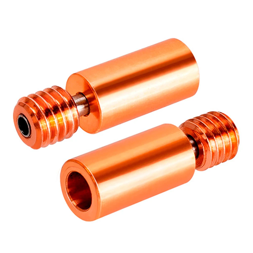 V6 Heat Break Throat Hotend Heater Block All Metal Copper Alloy M6/M7 Threaded Pipe for 3D HOTEND Prusa i3 Printer Accessory
V6 Heat Break Throat Hotend Heater Block All Metal Copper Alloy M6/M7 Threaded Pipe for 3D HOTEND Prusa i3 Printer Accessory