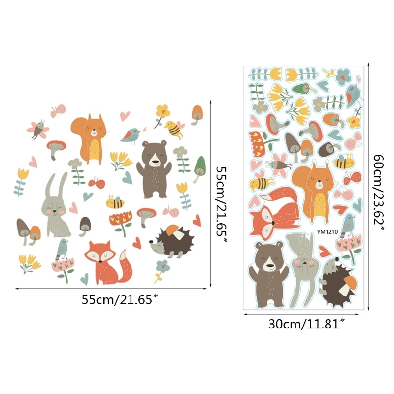 J2FF Cartoon Forest Animal Party Wall Stickers Living Room Wallpaper Self Adhesive Mural Home Art Decal Baby Bedroom Decor
J2FF Cartoon Forest Animal Party Wall Stickers Living Room Wallpaper Self Adhesive Mural Home Art Decal Baby Bedroom Decor