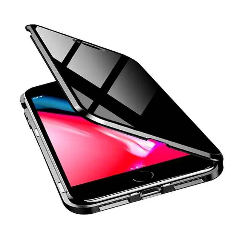 Anti-peeping and drop-proof double-sided glass magnetic mobile phone case for iphone 12 pro max all-inclusive protective cover
Anti-peeping and drop-proof double-sided glass magnetic mobile phone case for iphone 12 pro max all-inclusive protective cover
