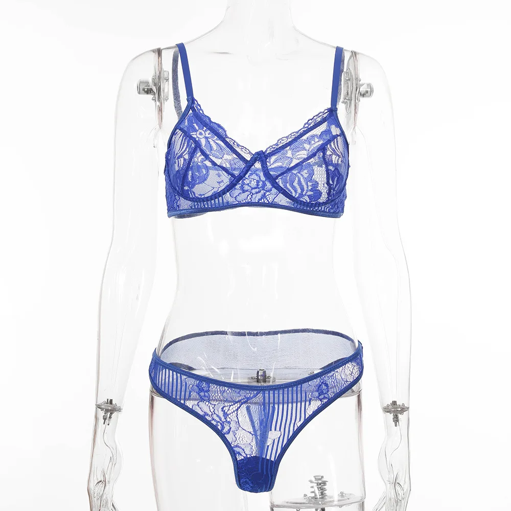 2 Piece Lace Bra Set Embrodiery Transparent Bra + Panties Sexy Underwear Women Set Lingerie Set Costumes Hot Erotic
2 Piece Lace Bra Set Embrodiery Transparent Bra + Panties Sexy Underwear Women Set Lingerie Set Costumes Hot Erotic