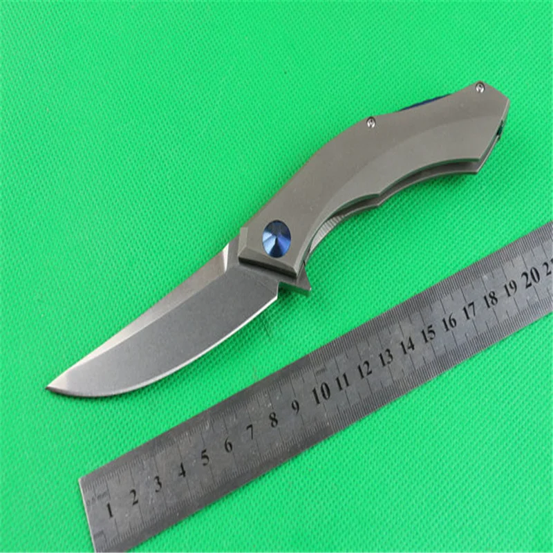 Bear Head Blue Moon Cutlass Knife D2 Sharp Blade TC4 Titanium Alloy Handle High Hardness Camping Hunting Knife Outdoor Tool
Bear Head Blue Moon Cutlass Knife D2 Sharp Blade TC4 Titanium Alloy Handle High Hardness Camping Hunting Knife Outdoor Tool