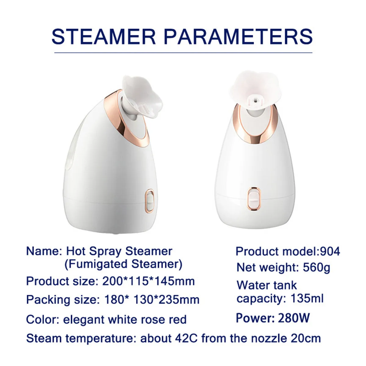 280W Nano Facial Steamer Large-capacity Water Tank Gentle And Deap Cleaning Hydrating Anti-aging Women Beauty Skin Care Tools
280W Nano Facial Steamer Large-capacity Water Tank Gentle And Deap Cleaning Hydrating Anti-aging Women Beauty Skin Care Tools