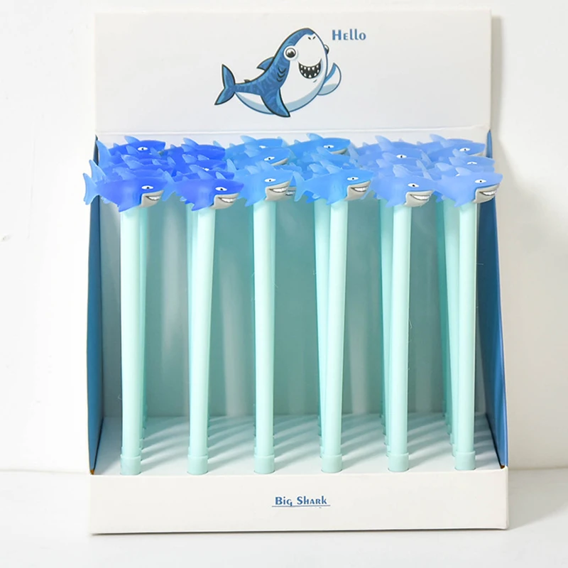 12Pcs/Batch Korean Kawaii Funny Shark Pens Cute Back to School Roller Ball Ballpoint Girl Women Stationery Kids Gift Goods Item
12Pcs/Batch Korean Kawaii Funny Shark Pens Cute Back to School Roller Ball Ballpoint Girl Women Stationery Kids Gift Goods Item