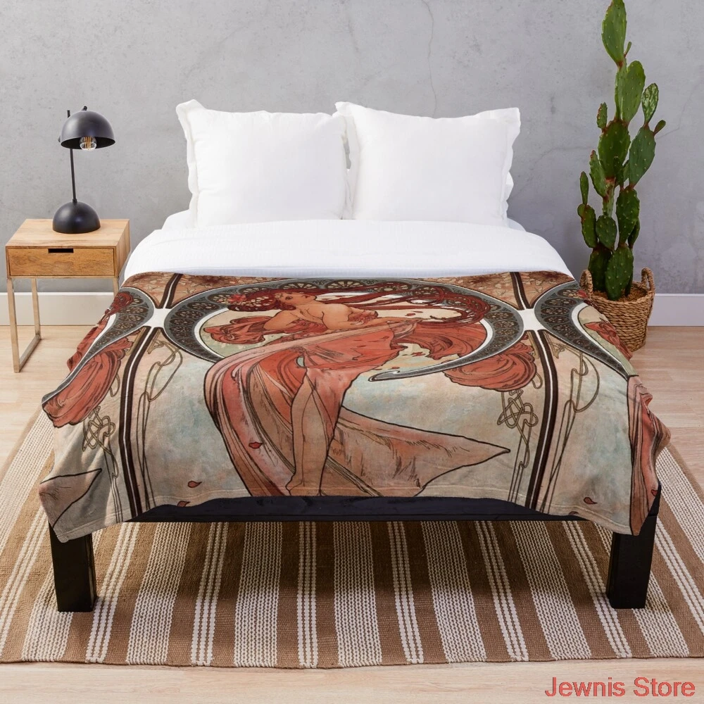 Dance 1898 Alphonse Mucha art nouveau litography Throw Blanket Fleeceon Bed/Crib/Couch Adult Baby Girls Boys Kids Gift
Dance 1898 Alphonse Mucha art nouveau litography Throw Blanket Fleeceon Bed/Crib/Couch Adult Baby Girls Boys Kids Gift