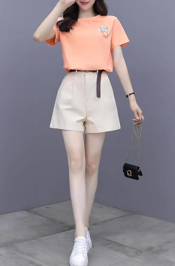 Shorts Suit Women Summer 2021 New Small Casual Fashion Western Style Two-piece Matching Set
Shorts Suit Women Summer 2021 New Small Casual Fashion Western Style Two-piece Matching Set