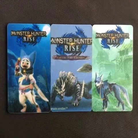 Monster Hunter Rise amiibo for Nintend switch Palamute Palico Magnamalo for switch 
Monster Hunter Rise amiibo for Nintend switch Palamute Palico Magnamalo for switch
