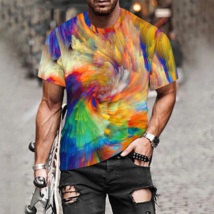 2021 men's summer new color art graffiti 3D skull print T-shirt for men and women street fashion casual sports T-shirt
2021 men's summer new color art graffiti 3D skull print T-shirt for men and women street fashion casual sports T-shirt