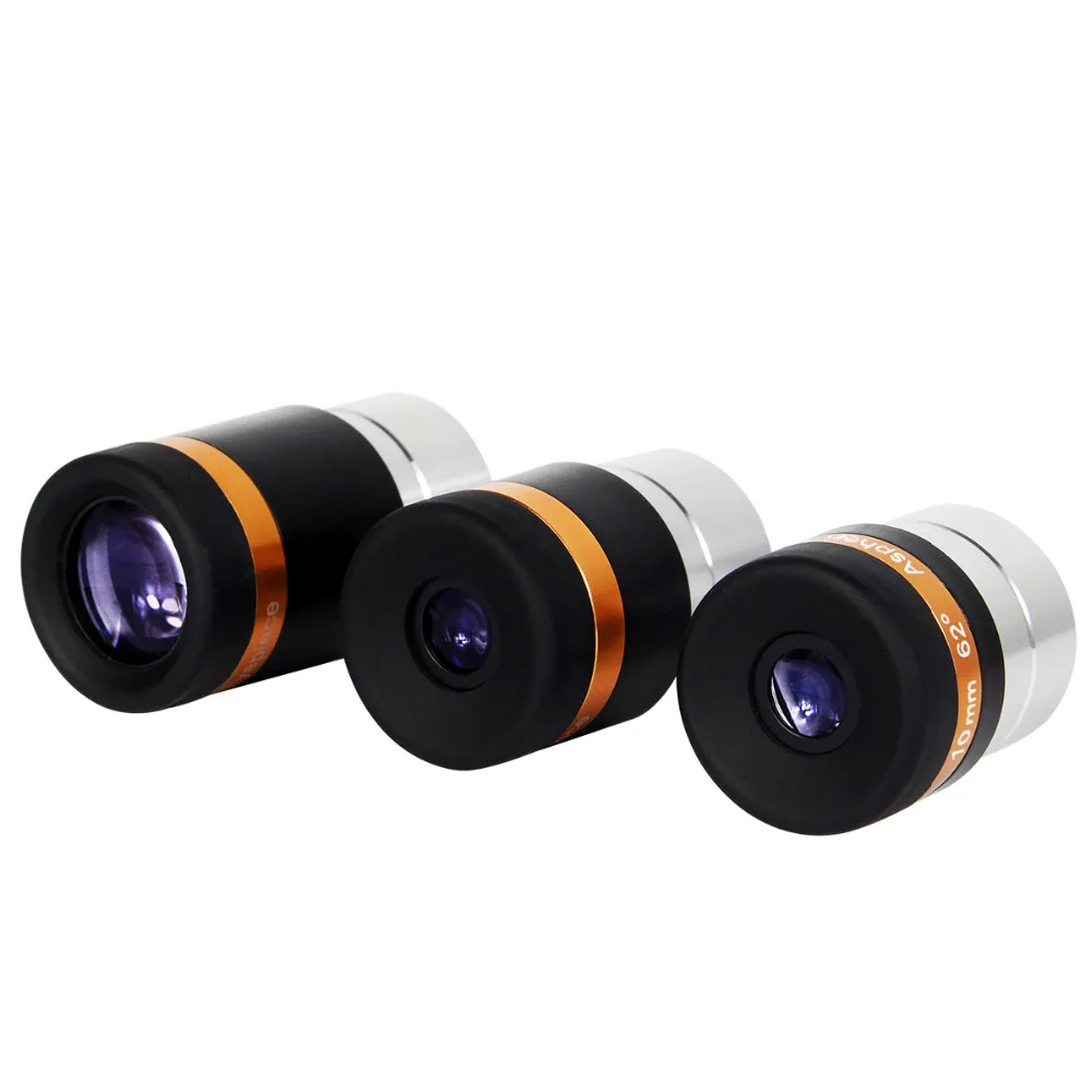 62 Degree Wide-angle High-definition High-power Aspheric Eyepiece 4/10/23mm Astronomical Telescope Accessories
62 Degree Wide-angle High-definition High-power Aspheric Eyepiece 4/10/23mm Astronomical Telescope Accessories
