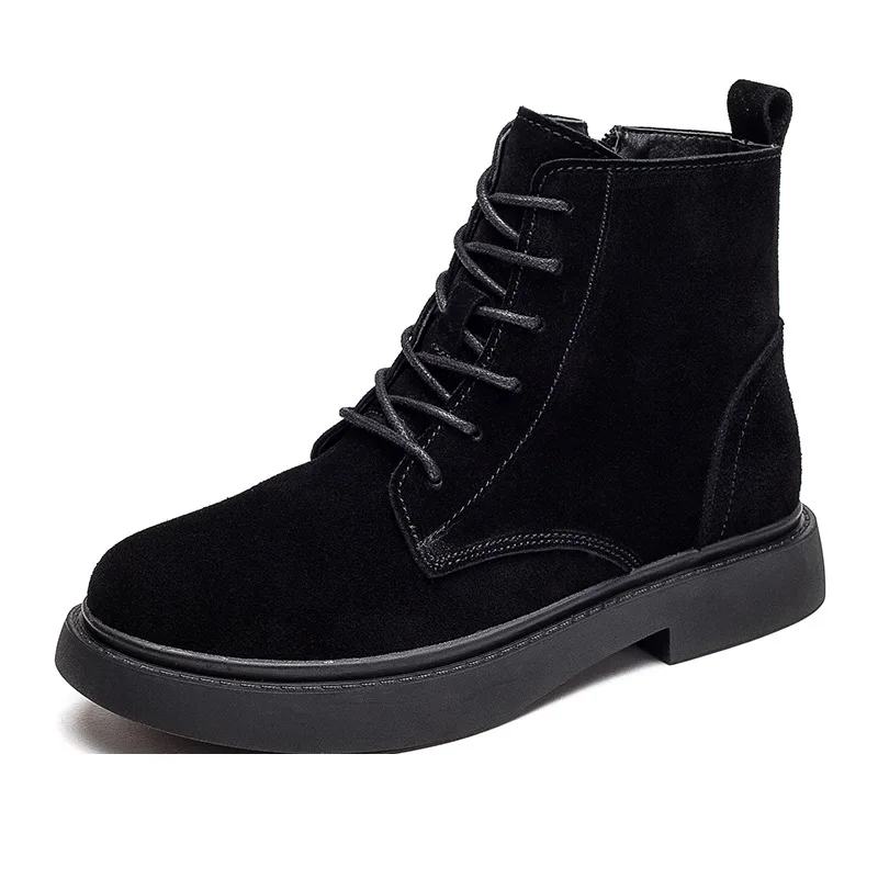 and boots winter new boots autumn for women British 2021 leather Wind frosted leather women's boots with medium heel and
and boots winter new boots autumn for women British 2021 leather Wind frosted leather women's boots with medium heel and