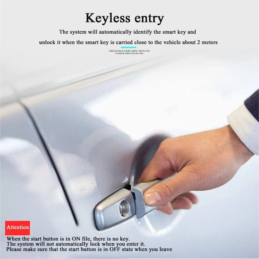 12V Car Auto Keyless Entry System Central Door Lock One Push Button Start Stop Engine PKE Remote Control Vehicle Alarm Systems
12V Car Auto Keyless Entry System Central Door Lock One Push Button Start Stop Engine PKE Remote Control Vehicle Alarm Systems