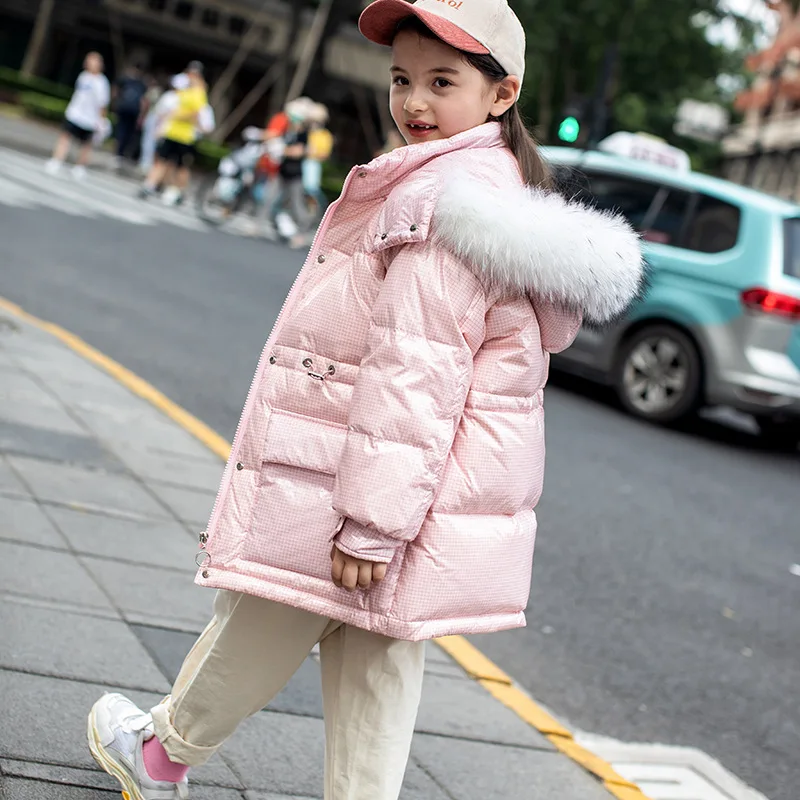 2020 Down Jacket for Girl Warm Child parka real Fur Coatr Kid Thicken Outerwear Cold Winter clothes Teenage 6-12 years snowsuit
2020 Down Jacket for Girl Warm Child parka real Fur Coatr Kid Thicken Outerwear Cold Winter clothes Teenage 6-12 years snowsuit