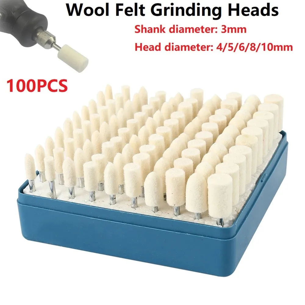 100pcs 4-10mm Wool Felt Grinding Heads Polishing Buffing Wheel Grinding Head ///////////////////////////////////////////////////
100pcs 4-10mm Wool Felt Grinding Heads Polishing Buffing Wheel Grinding Head ///////////////////////////////////////////////////