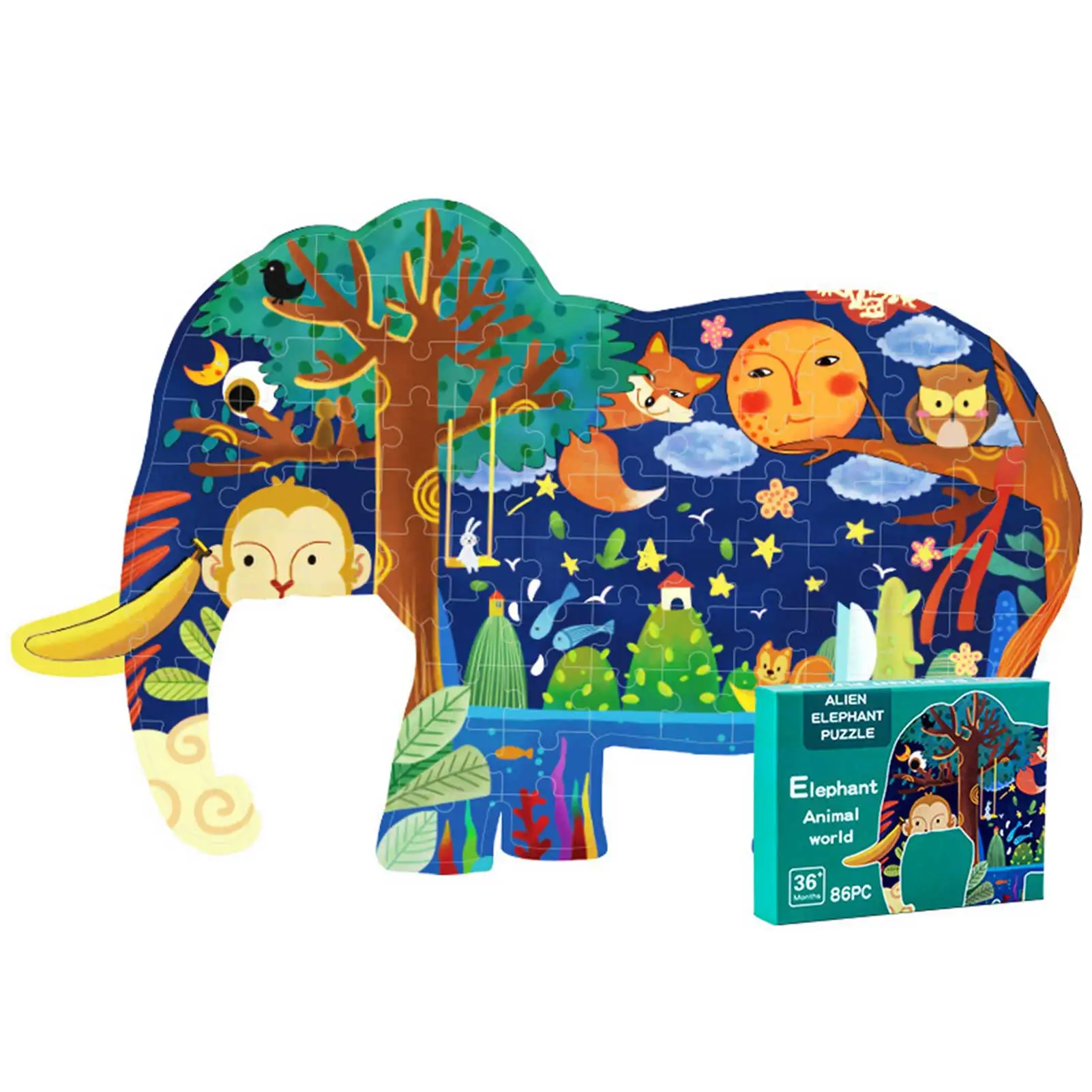 Kid Jigsaw Montessori Puzzle Educational Advanced Large Piece Puzzle Baby Toddler Early Education Toys Brain Development
Kid Jigsaw Montessori Puzzle Educational Advanced Large Piece Puzzle Baby Toddler Early Education Toys Brain Development