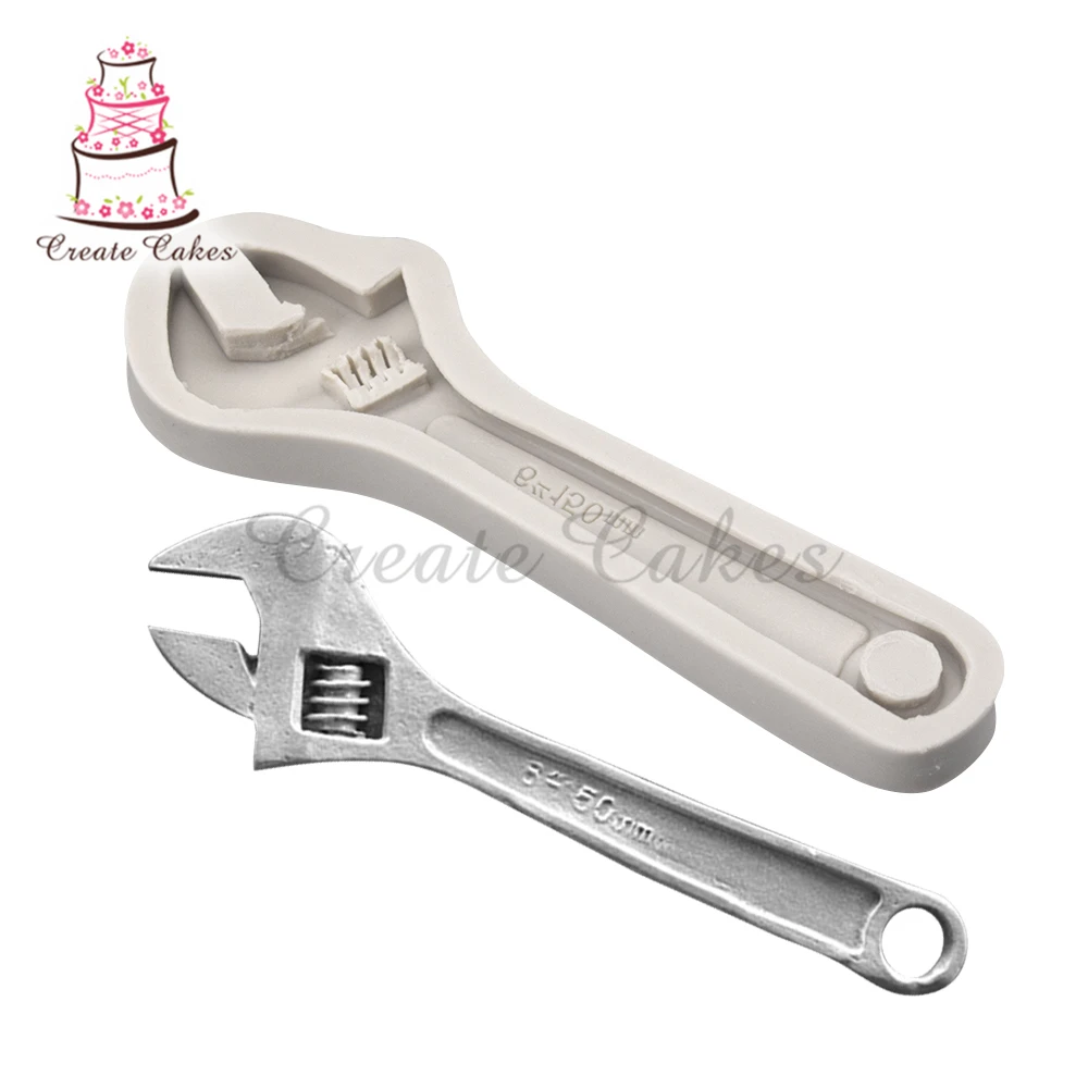 3D Wrench Silicone Mold Resin DIY Cake Pastry Fondant Moulds Kitchen Baking Tool Dessert Chocolate Lace Decoration Supplies
3D Wrench Silicone Mold Resin DIY Cake Pastry Fondant Moulds Kitchen Baking Tool Dessert Chocolate Lace Decoration Supplies