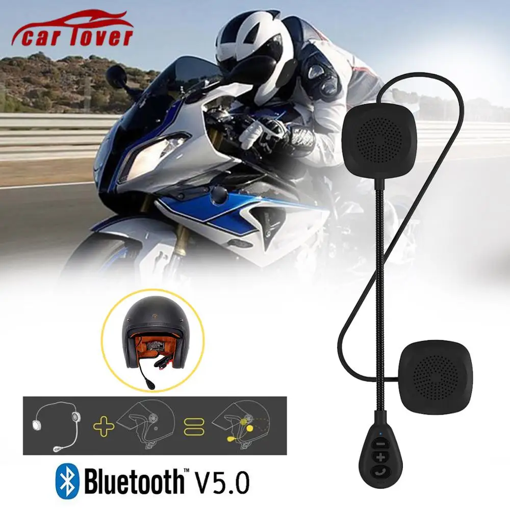 Bluetooth V5.0 Moto Helmet Headset Wireless Handsfree Stereo Earphone Motorcycle Helmet Headphones MP3 Speaker
Bluetooth V5.0 Moto Helmet Headset Wireless Handsfree Stereo Earphone Motorcycle Helmet Headphones MP3 Speaker