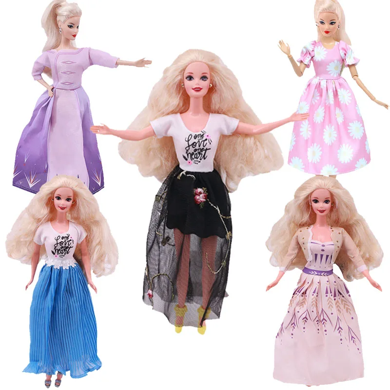 8 Sets Doll Dress With Big Skirt Dignified And Elegant Clothes For Barbies Accesstories Doll Fashion Gift,Generation DIY Toys
8 Sets Doll Dress With Big Skirt Dignified And Elegant Clothes For Barbies Accesstories Doll Fashion Gift,Generation DIY Toys
