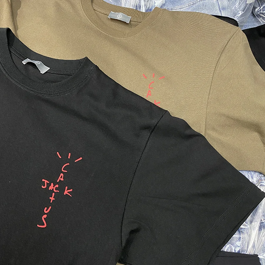 Foam Printing Cactus Jack Travis Scott T Shirt Men Women Streetwear Top T-shirt Tees clothing
Foam Printing Cactus Jack Travis Scott T Shirt Men Women Streetwear Top T-shirt Tees clothing