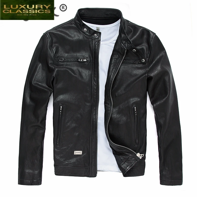Spring Autumn 100% Genuine Leather Jacket Men Clothing 2021 Motorcycle Real Sheepskin Coat Man Natural Leather Jaqueta LW
Spring Autumn 100% Genuine Leather Jacket Men Clothing 2021 Motorcycle Real Sheepskin Coat Man Natural Leather Jaqueta LW