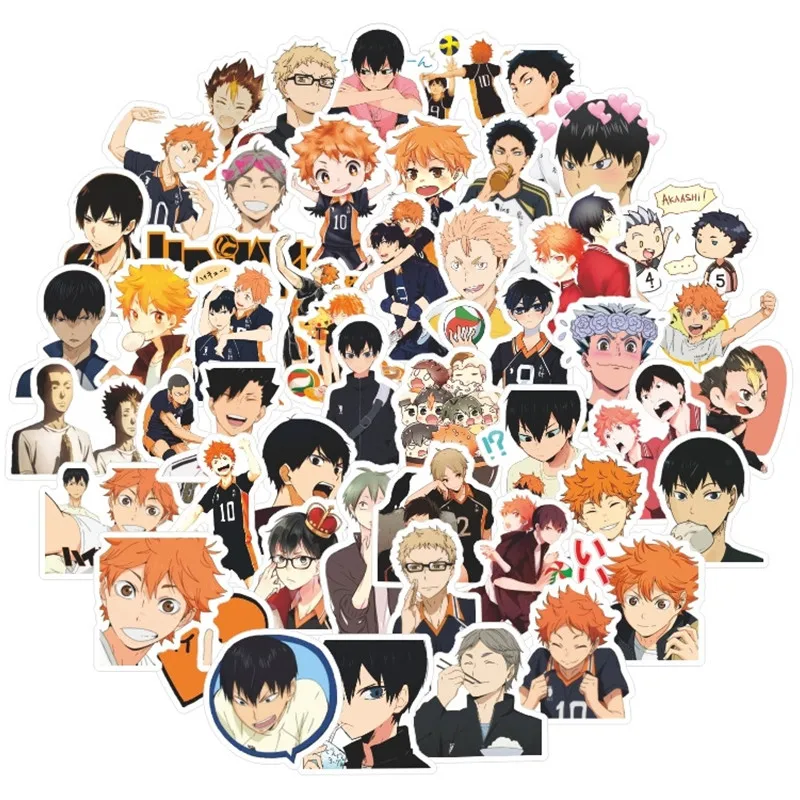 50 PCS/SET Anime Haikyuu!! cartoon graffiti sticker Trolley Case sticker notebook refrigerator car waterproof No repetition
50 PCS/SET Anime Haikyuu!! cartoon graffiti sticker Trolley Case sticker notebook refrigerator car waterproof No repetition