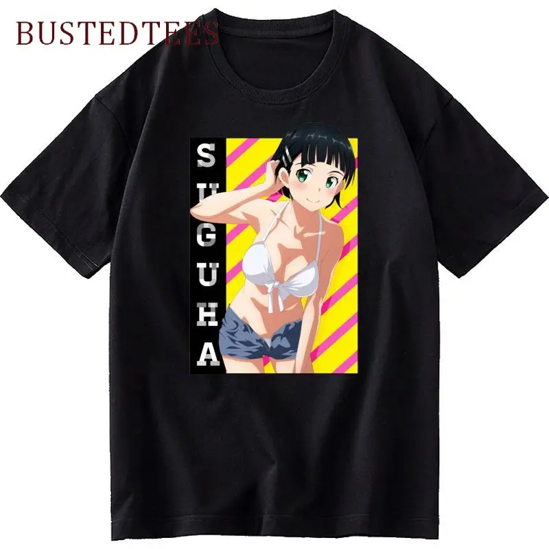 Новинка, летняя Модная японская кавайная мультяшная манга Sword Art Online для мужчин и женщин, забавная уличная одежда с принтом Харадзюку, повсед...
Новинка, летняя Модная японская кавайная мультяшная манга Sword Art Online для мужчин и женщин, забавная уличная одежда с принтом Харадзюку, повсед...