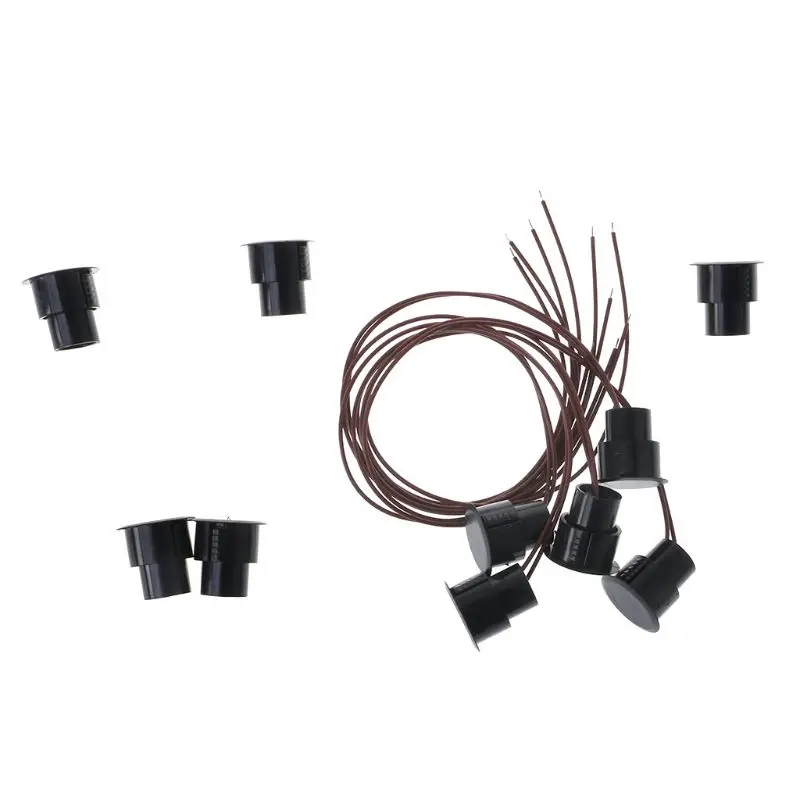 5 Pair Wired Door Window Sensor RC-36 Recessed Magnetic Contacts Security Reed Switch Alarm Home Security 85WD
5 Pair Wired Door Window Sensor RC-36 Recessed Magnetic Contacts Security Reed Switch Alarm Home Security 85WD
