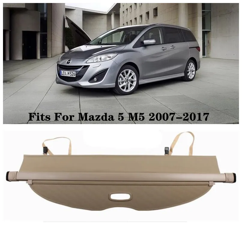 Fits For Mazda 5 M5 2007-2017(black, beige) High Qualit Car Rear Trunk Cargo Cover Security Shield Screen shade
Fits For Mazda 5 M5 2007-2017(black, beige) High Qualit Car Rear Trunk Cargo Cover Security Shield Screen shade