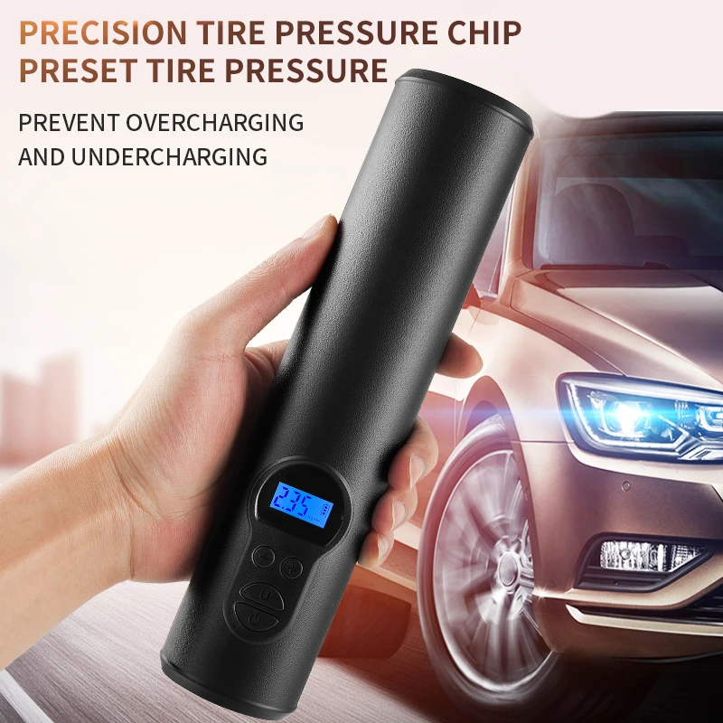 12V 150PSI Rechargeable Air Pump Tire Inflator Cordless Portable Compressor Digital Car Tyre Pump For Car Bicycle Tires Balls 
12V 150PSI Rechargeable Air Pump Tire Inflator Cordless Portable Compressor Digital Car Tyre Pump For Car Bicycle Tires Balls