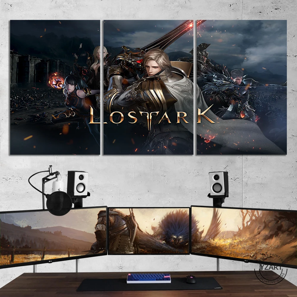 Lost Ark Video Game Poster 5/3 Piece Unframed Painting for Home Decor Wall Art Canvas Oil Painting Game Art Gift
Lost Ark Video Game Poster 5/3 Piece Unframed Painting for Home Decor Wall Art Canvas Oil Painting Game Art Gift