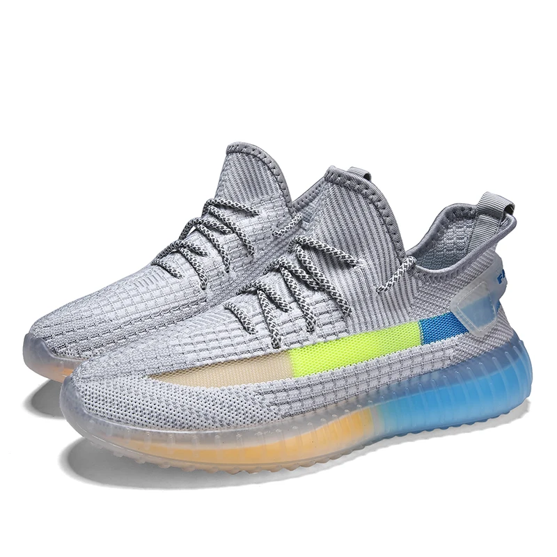 Men Sneakers Breathable Running Shoes Outdoor Sport Fashion Comfortable Men Gym Shoes Outdoor Comfortable Travel Shoes