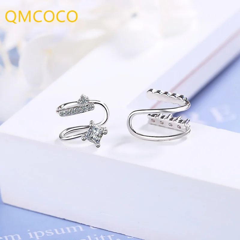 QMCOCO Silver Color Summer Simple Personality Ear Bone Clip Without Ear Hole Earrings Korean Luxury For Women Girl Jewelry
QMCOCO Silver Color Summer Simple Personality Ear Bone Clip Without Ear Hole Earrings Korean Luxury For Women Girl Jewelry
