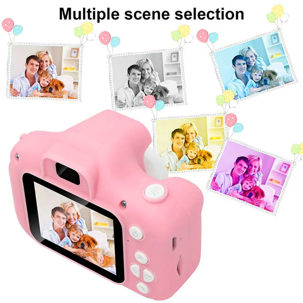 Children Kids Digital Camera Mini Educational Toy For Children Baby Birthday Gift Cute Camera Photography 1080P HD Screen Video
Children Kids Digital Camera Mini Educational Toy For Children Baby Birthday Gift Cute Camera Photography 1080P HD Screen Video