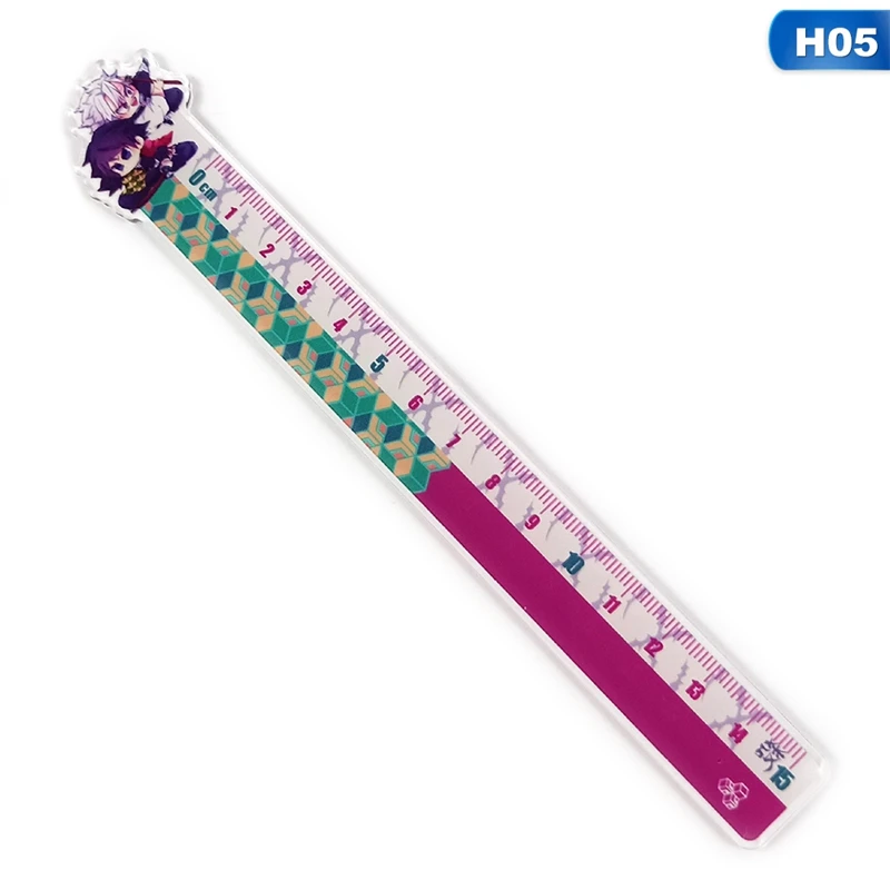 1Pc Japan Anime Demon Slayer Acylic Straight Stationery Ruler DIY Drawing Rulers For Office School Kids Students Stationery
1Pc Japan Anime Demon Slayer Acylic Straight Stationery Ruler DIY Drawing Rulers For Office School Kids Students Stationery