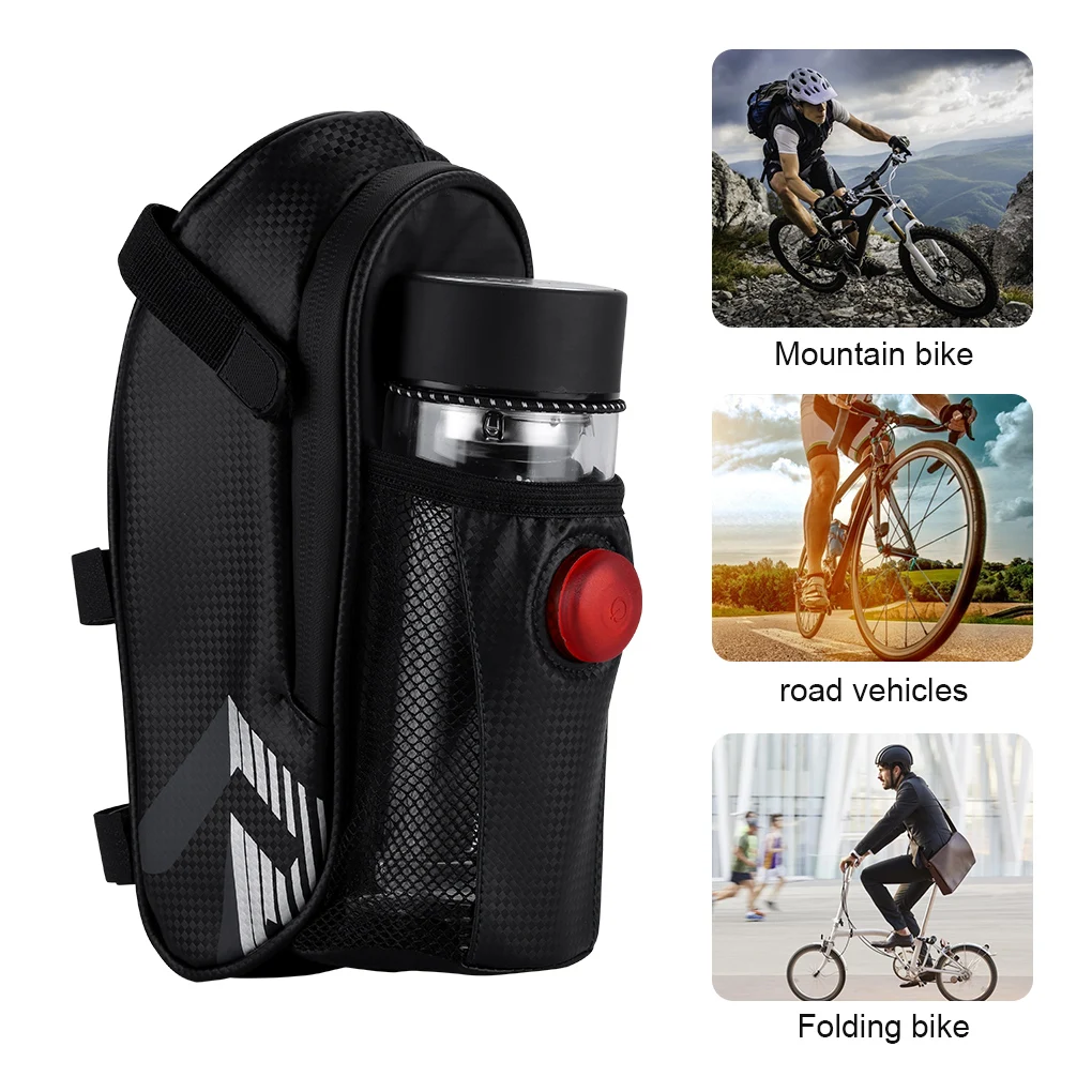 2021 Rainproof Bicycle Bag Shockproof Cycling Saddle Bag With LED Taillight MTB Bike Seatpost Rear Pouch Bag Bottle Holder Bag
2021 Rainproof Bicycle Bag Shockproof Cycling Saddle Bag With LED Taillight MTB Bike Seatpost Rear Pouch Bag Bottle Holder Bag