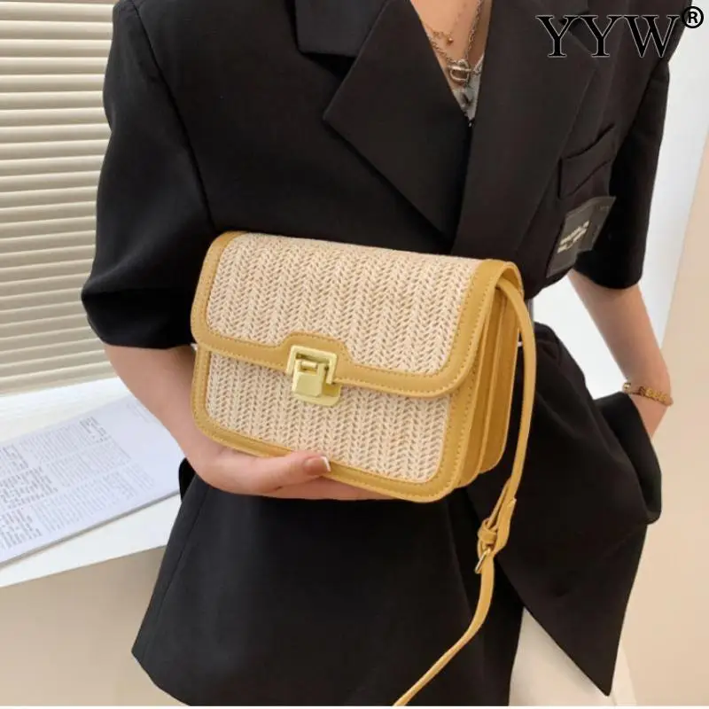 Straw Crossbody Bags Beach Bag Contrast Leisure Armpit Bag Shoulder Bags Trend Women's Bag Bolsos Summer Vacation Casual Bags
Straw Crossbody Bags Beach Bag Contrast Leisure Armpit Bag Shoulder Bags Trend Women's Bag Bolsos Summer Vacation Casual Bags