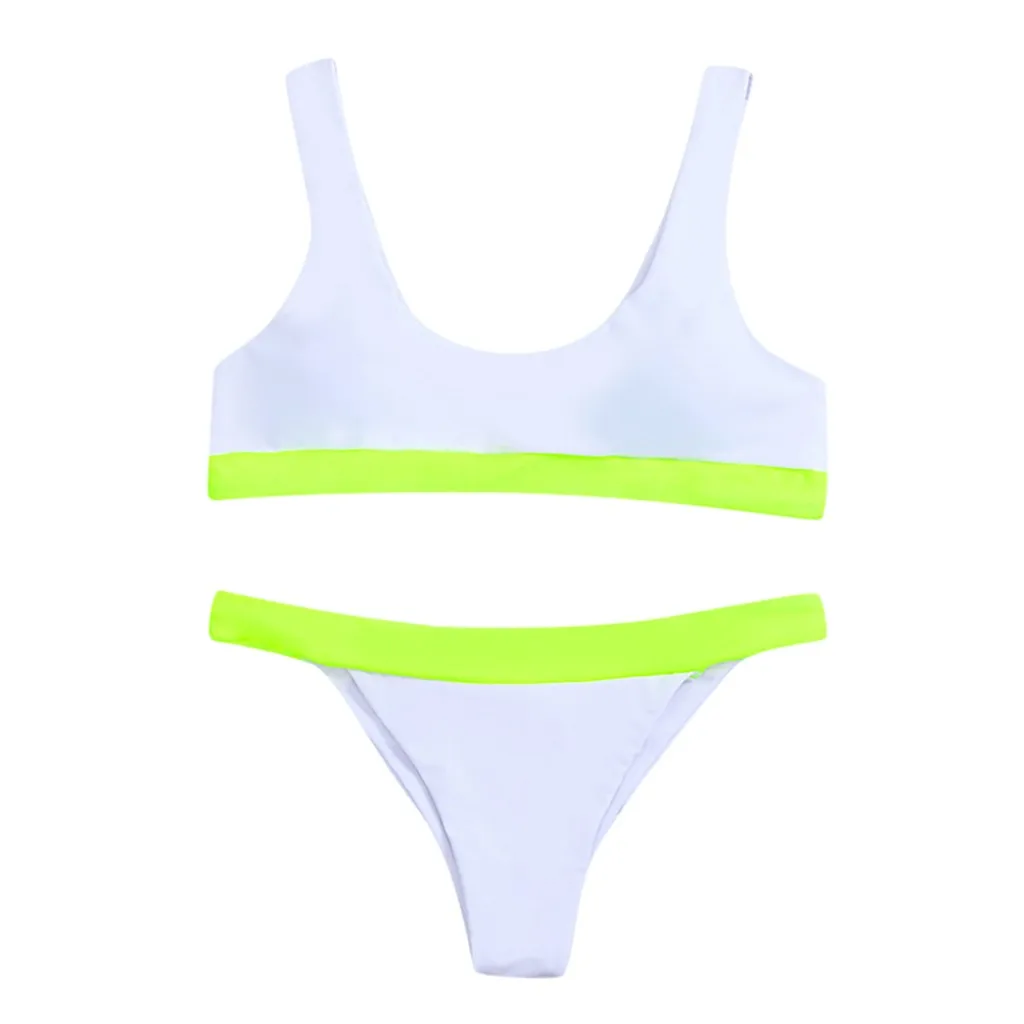 SwimsuitSolid Bikini Student Summer Beachwear Women Push-Up Padded Bra+Thong Bikinis Female Swimwear BiquiniTwo Piece Set
SwimsuitSolid Bikini Student Summer Beachwear Women Push-Up Padded Bra+Thong Bikinis Female Swimwear BiquiniTwo Piece Set