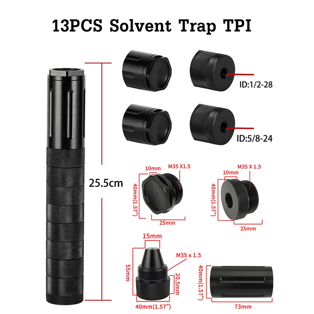 10 Inch 7075 T6 Aluminum TPI Car Fuel Filter Solvent Traps Kits End Cap Screw Cups Adpater for Fuel Filter Solvent Traps
10 Inch 7075 T6 Aluminum TPI Car Fuel Filter Solvent Traps Kits End Cap Screw Cups Adpater for Fuel Filter Solvent Traps