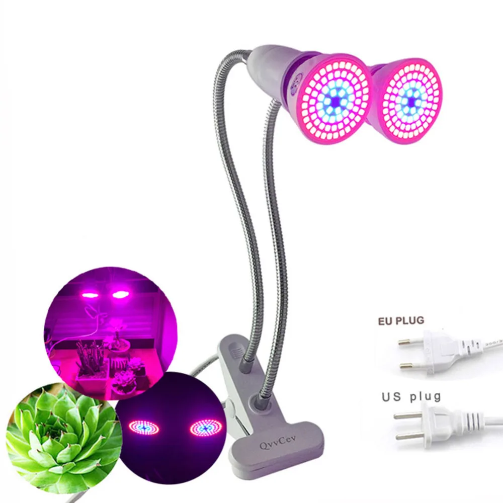 Dual Head 72 LED Plant flower Grow Light Lamp growth E27 Desk Clip Holder For vegetable indoor greenhouse Hydro Veg
Dual Head 72 LED Plant flower Grow Light Lamp growth E27 Desk Clip Holder For vegetable indoor greenhouse Hydro Veg