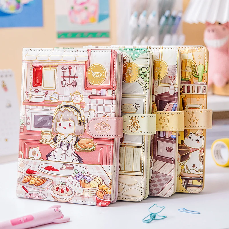 Cute Magnetic Buckle for Students with Bronzing Ins Japanese Notebook Hand Ledger Work
Cute Magnetic Buckle for Students with Bronzing Ins Japanese Notebook Hand Ledger Work