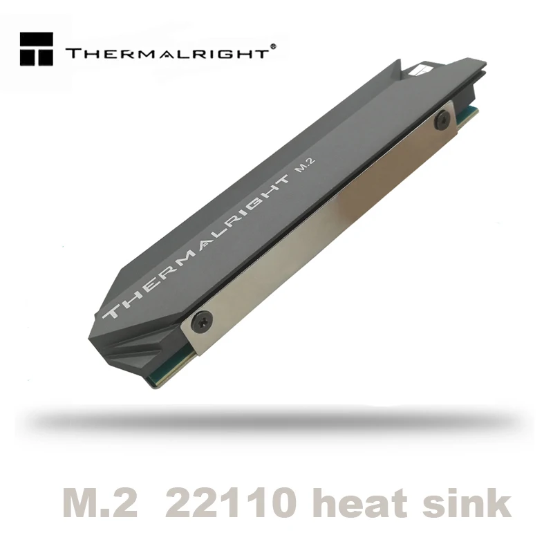 Thermalright Heatsink Heat Aluminum M.2 Cooling Cooler Heat Sink Heat Thermal Pads for NGFF NVME PCIE 22110 SSD Hard Drive Disk
Thermalright Heatsink Heat Aluminum M.2 Cooling Cooler Heat Sink Heat Thermal Pads for NGFF NVME PCIE 22110 SSD Hard Drive Disk