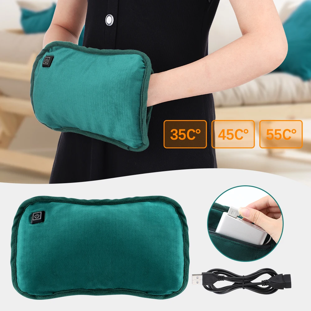 Electric Hand Heater Reusable Foot Body Warmer 5V USB Heated Portable Handwarmer for Winter Home Old People Fast Heating Pad
Electric Hand Heater Reusable Foot Body Warmer 5V USB Heated Portable Handwarmer for Winter Home Old People Fast Heating Pad